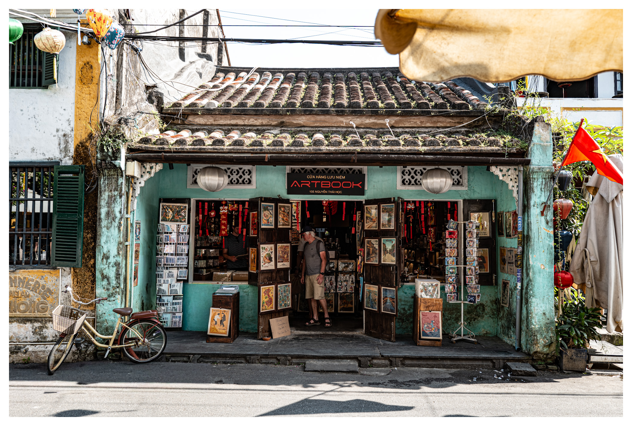 Shop in the back streets of Hoi An