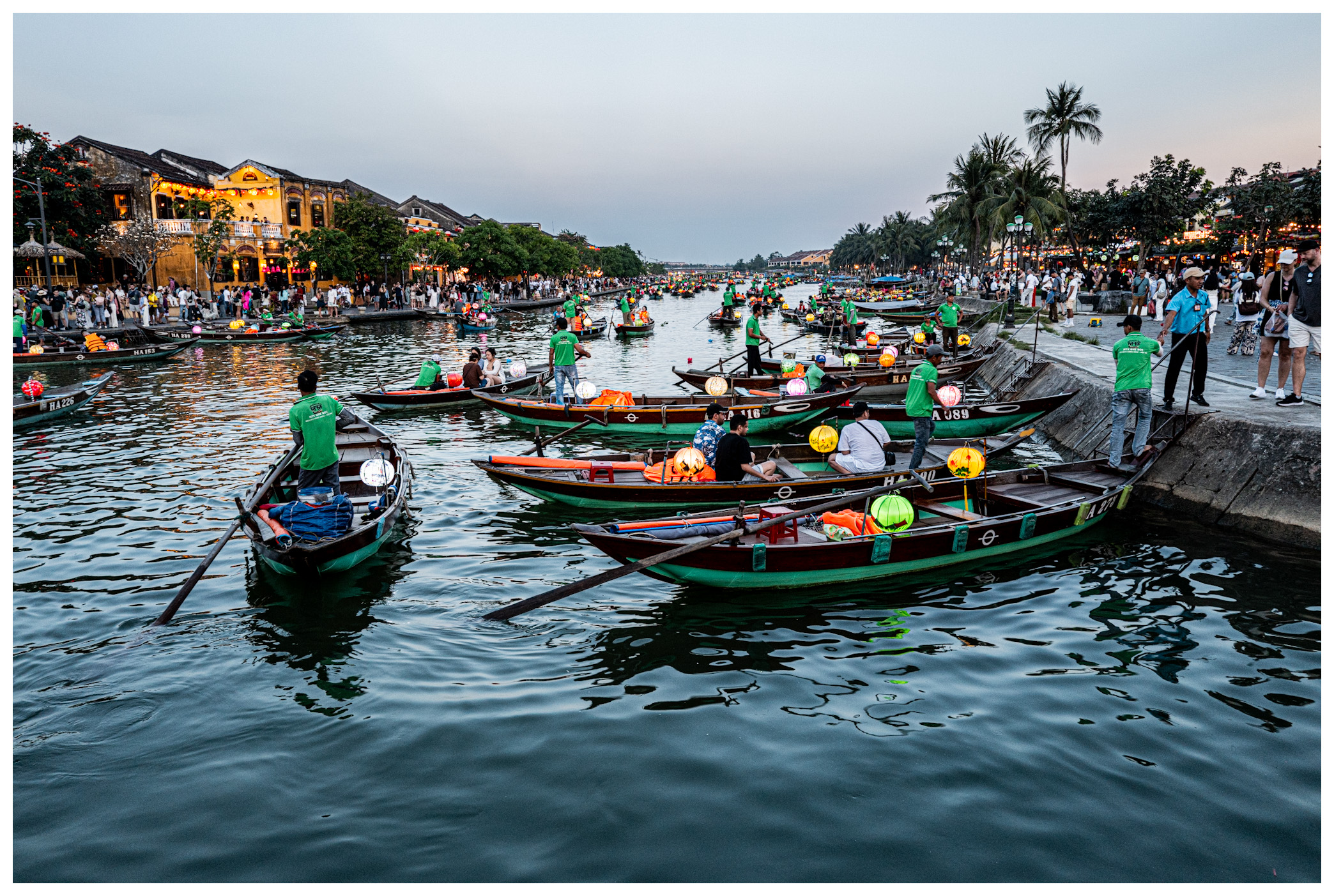 Evening boat rides, Hoi An